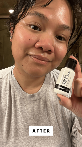 Image may contain Body Part Finger Hand Person Bottle Cosmetics Perfume Face and Head